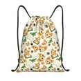 thumbnail image 1 of Disketp Cute Puppy Drawstring Backpack Drawstring Gym Bags Draw String Bags for Sports, Gym, Travel, Swimming, Beach-Medium, 1 of 6