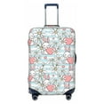 thumbnail image 1 of Disketp Cute Rabbit And Heart Elastic Travel Luggage Cover Travel Suitcase Protective Cover For Trunk Case Apply To 18''-32'' Suitcase Cover-Small, 1 of 7