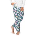thumbnail image 1 of Disketp Cute Rabbit Easter for Teenagers' Pajama Pants ,Lounge Pants Teen joggers Ideal for Home, School, or Sports-XS(5-6), 1 of 6