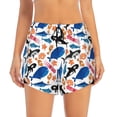 thumbnail image 1 of Disketp Cute Sea Animals Print Women's Shorts Workout Shorts for Athletic Gym Running Shorts with Phone Pockets XX-Large, 1 of 8