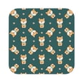 thumbnail image 1 of Disketp Cute Shiba Funny Coasters,4 Pcs Leather Coasters With Holder, Perfect Housewarming Hostess Gifts,Protect Furniture From Water Marks Scratch And Damage, 1 of 9
