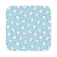 thumbnail image 1 of Disketp Cute Teeth Funny Coasters,6 Pcs Leather Coasters with Holder, Perfect Housewarming Hostess Gifts,Protect Furniture from Water Marks Scratch and Damage, 1 of 5