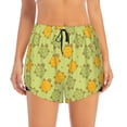 thumbnail image 1 of Disketp Cute Turtle Print Women's Shorts Workout Shorts for Athletic Gym Running Shorts with Phone Pockets Large, 1 of 8