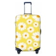 thumbnail image 1 of Disketp Daisies Flowers Elastic Travel Luggage Cover Travel Suitcase Protective Cover For Trunk Case Apply To 18''-32'' Suitcase Cover-Small, 1 of 7