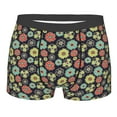 thumbnail image 1 of Disketp Daisies Flowers Men's Boxer Briefs,Soft and Breathable Cotton Underwear with ComfortFlex Waistband, 1 of 7