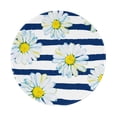 thumbnail image 1 of Disketp Daisy Striped Nautical Small Mouse Pad 7.9x7.9 Inches,Washable Round Mousepad For Office Laptop Computer,Non-Slip Rubber Base Mouse Pads For Wireless Mouse, 1 of 9