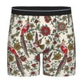 thumbnail image 1 of Disketp Dark Enchanted Flowers And Birds Men's Boxer Briefs Men’s Underwear Boxer Briefs for Men, 1 of 7