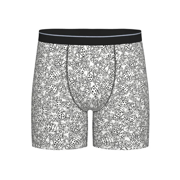 Disketp Dice Cubes Men's Boxer Briefs Men’s Underwear Boxer Briefs for Men