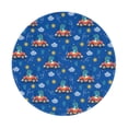 thumbnail image 1 of Disketp Dinosaur Driving Small Mouse Pad 7.9x7.9 Inches,Washable Round Mousepad for Office Laptop Computer,Non-Slip Rubber Base Mouse Pads for Wireless Mouse, 1 of 8