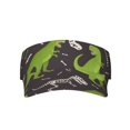 thumbnail image 1 of Disketp Dinosaur Skeleton Sun Visors for Women Men Unisex Tennis Golf Visor Hat Adjustable Summer Hats Sport Outdoor Visor Hat UV Protection Cap, 1 of 8