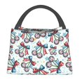 thumbnail image 1 of Disketp Disco Ball Cherry With Bow Insulated Bags, Insulated Cooler Bag Totes for Lunch Beach Camping, 1 of 6