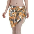 thumbnail image 1 of Disketp Dogs Different Breeds Women Swimsuit Cover Up Short Chiffon Summer Beach Sarong Bikini Wrap Skirt Bathing Suit, 1 of 7