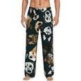 thumbnail image 1 of Disketp Dogs Men'S Pajama Pants - Ultra Soft Fleece Sleep And Lounge Pants (Size: S-Xxl), 1 of 9