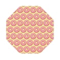 thumbnail image 1 of Disketp Donuts With Pink Glaze Funny Coasters,6 Pcs Leather Coasters with Holder, Perfect Housewarming Hostess Gifts,Protect Furniture from Water Marks Scratch and Damage,Octagon, 1 of 7
