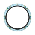 thumbnail image 1 of Disketp Dreaming Travel Elastic Microfiber Steering Wheel Cover for Truck,SUV,Cars,Universal 15 inch,Anti-Slip, 1 of 8