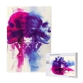 thumbnail image 1 of Disketp Dual Skulls Colorful Fusion Custom Puzzle Personalized Puzzles 1000 Pieces, Customized Picture Puzzle for Adult and Teens((29.5×19.7in, Vertical), 1 of 9