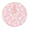 thumbnail image 1 of Disketp Easter Cute Rabbit Christmas Tree Skirt, Christmas Tree Decorations, Christmas Decor, Tree Mat Decoration(30-48IN)-36", 1 of 6