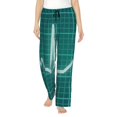 thumbnail image 1 of Disketp Ecg Wave Print Women'S Comfy Pajama Pants Casual Drawstring Palazzo Lounge Wide Leg Pants, 1 of 9