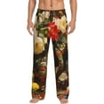 thumbnail image 1 of Disketp Elegant Still Life Roses Men's Pajama Pants - Ultra Soft Fleece Sleep and Lounge Pants (Size: S-XXL)-X-Large, 1 of 6