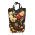 thumbnail image 1 of Disketp Elegant Still Life Roses Square Laundry Bag Large Collapsible Dirty Clothes Bags With Handles Waterproof Essentials Storage For College Dorm, Family, 1 of 5