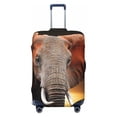 thumbnail image 1 of Disketp Elephant Sunset In Kenya Elastic Travel Luggage Cover Travel Suitcase Protective Cover For Trunk Case Apply To 18''-32'' Suitcase Cover (Luggage not included)-Small, 1 of 9