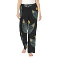 thumbnail image 1 of Disketp Faces Of The Cat Print Women'S Comfy Pajama Pants Casual Drawstring Palazzo Lounge Wide Leg Pants, 1 of 9