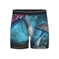 thumbnail image 1 of Disketp Fantasy Mushrooms Men's Boxer Briefs Men’s Underwear Boxer Briefs for Men, 1 of 7