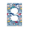 thumbnail image 1 of Disketp Fish And Shark Decorative Light Switch or Outlet Wall Plate with Safety Cover-Style S, 1 of 6
