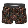 thumbnail image 1 of Disketp Floral Men'S Boxer Briefs,Soft And Breathable Cotton Underwear With Comfortflex Waistband, 1 of 8
