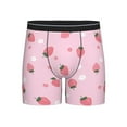 thumbnail image 1 of Disketp Floral Strawberr Men's Boxer Briefs Men’s Underwear Boxer Briefs for Men, 1 of 7