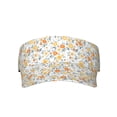 thumbnail image 1 of Disketp Floral1 Sun Visors for Women Men Unisex Tennis Golf Visor Hat Adjustable Summer Hats Sport Outdoor Visor Hat UV Protection Cap, 1 of 6
