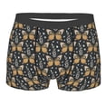 thumbnail image 1 of Disketp Flower Butterfly Men'S Boxer Briefs,Soft And Breathable Cotton Underwear With Comfortflex Waistband, 1 of 8