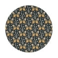thumbnail image 1 of Disketp Flower Butterfly Small Mouse Pad 7.9x7.9 Inches,Washable Round Mousepad for Office Laptop Computer,Non-Slip Rubber Base Mouse Pads for Wireless Mouse, 1 of 8
