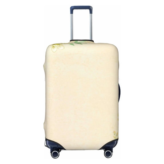 Disketp Flower Elastic Travel Luggage Cover Travel Suitcase Protective Cover For Trunk Case Apply To 18''-32'' Suitcase Cover-Large