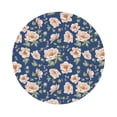 thumbnail image 1 of Disketp Flower Funny Coasters,6 Pcs Leather Coasters with Holder, Perfect Housewarming Hostess Gifts,Protect Furniture from Water Marks Scratch and Damage, 1 of 5