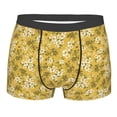 thumbnail image 1 of Disketp Flower Men's Boxer Briefs,Soft and Breathable Cotton Underwear with ComfortFlex Waistband, 1 of 7