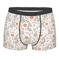 thumbnail image 1 of Disketp Flower Rabbit Men's Boxer Briefs,Soft and Breathable Cotton Underwear with ComfortFlex Waistband, 1 of 7