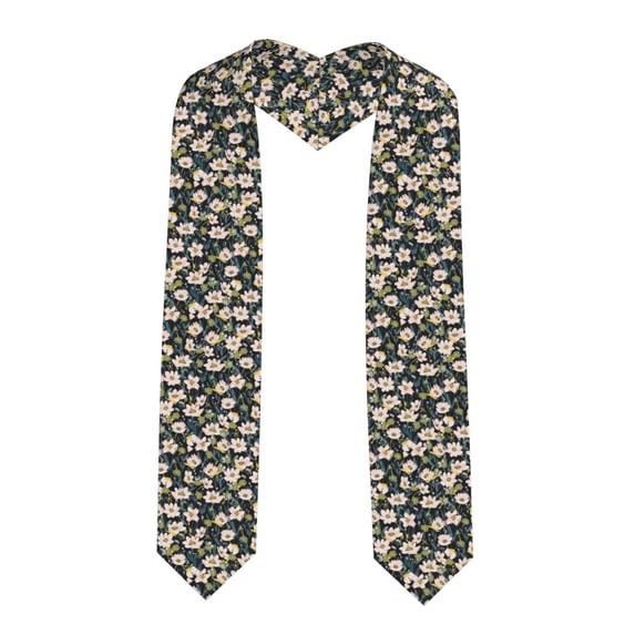 Disketp Flowers Graduation Stole Class of 2024 Customized Congratulations Sash ,Unisex, 72"