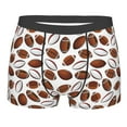 thumbnail image 1 of Disketp Football Men's Boxer Briefs,Soft and Breathable Cotton Underwear with ComfortFlex Waistband, 1 of 7