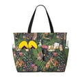 thumbnail image 1 of Disketp Forest Animals And Plants Large Capacity Beach Bag, Waterproof Sandproof Beach Swim Pool Bag Tote Bag for Women, 1 of 7
