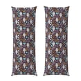 thumbnail image 1 of Disketp Forest Cute Owl Print Body Pillow Cover - Super Soft 20x54 Body Pillow Case,Long Side Hidden Zipper (Pillow core not included), 1 of 8