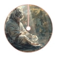 thumbnail image 1 of Disketp Forest Meditating White Tiger Christmas Tree Skirt, Christmas Tree Decorations, Christmas Decor, Tree Mat Decoration(30-48IN)-30", 1 of 6
