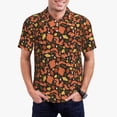 thumbnail image 1 of Disketp Forest Squirrel for Men's Polo Shirts Short Sleeve Golf Shirt for Men Athletic Short Sleeve-Small, 1 of 6