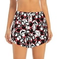 thumbnail image 1 of Disketp French Bulldog1 Print Women's Shorts Workout Shorts for Athletic Gym Running Shorts with Phone Pockets X-Large, 1 of 8