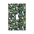 thumbnail image 1 of Disketp Fun Panda Playing With Bamboo Leaves Decorator Light Switch or Receptacle Outlet Wall Plate Decorator Wall Plate Child Safe Outlet Cover-Style T, 1 of 6