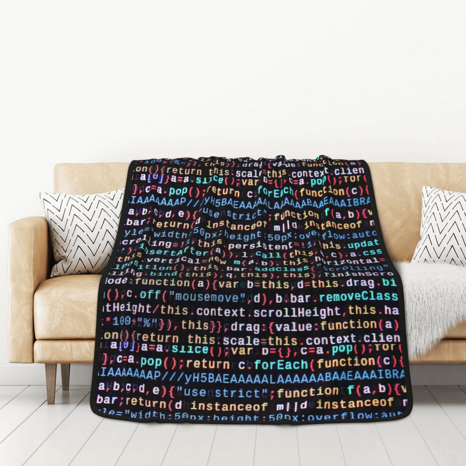 Disketp Function Source Code1 Blanket Double Sided Fleece Throw Blanket