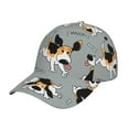 thumbnail image 1 of Disketp Funny Beagle Active Dog Print Baseball Caps For Outdoor Sports Fashion Casual Outdoor Caps Men Women, 1 of 9