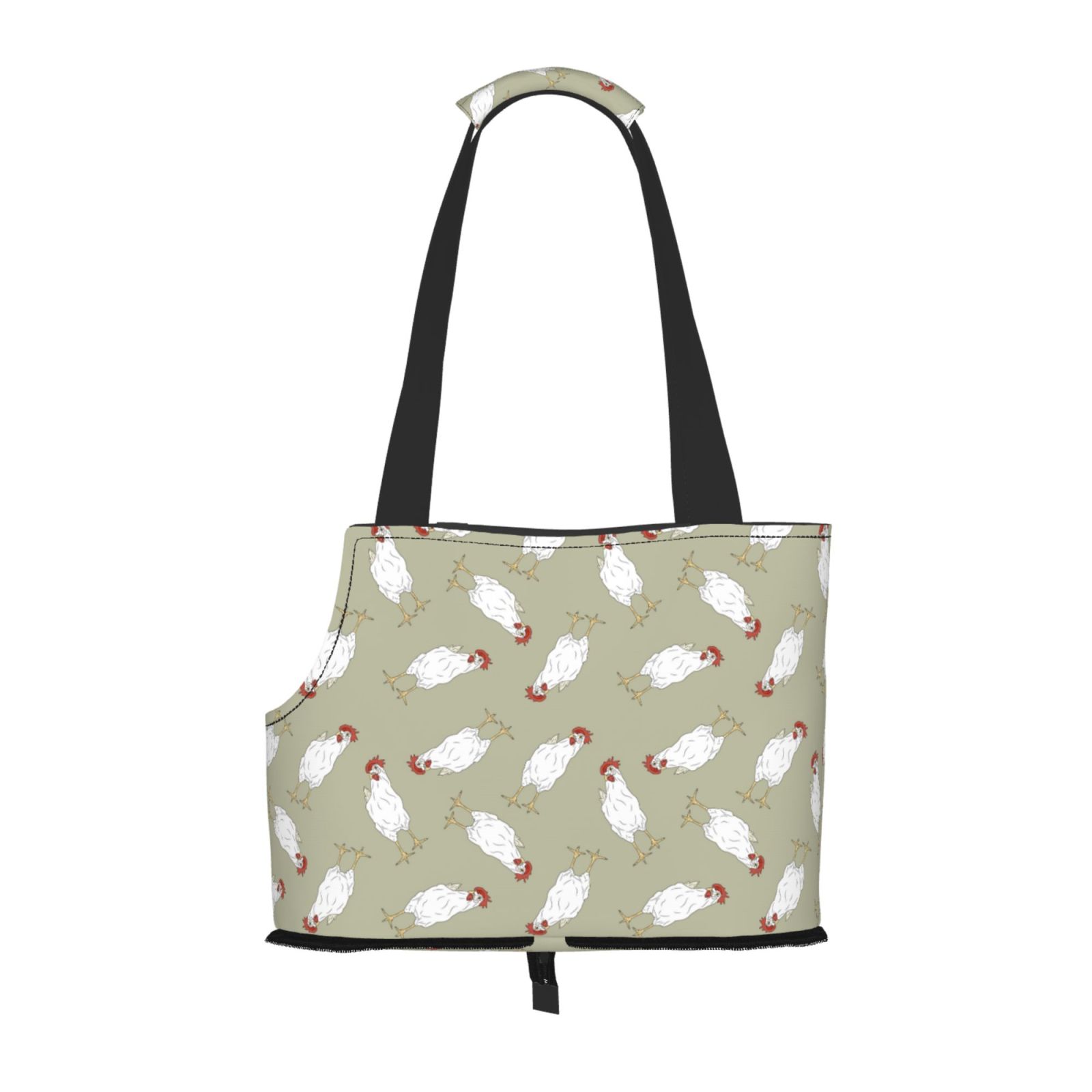 Disketp Funny Chicken Pets Tote for Puppy,Cat Small Dog Carrier Handbag