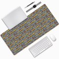 thumbnail image 1 of Disketp Funny Construction Gaming Mouse Mat Long Extended Mouse Pad Desk Mat Non-Slip Rubber Mice Pads Stitched Edges(315.5 x 16 x 0.12 Inches), 1 of 1