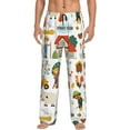 thumbnail image 1 of Disketp Funny Farmers Men'S Pajama Pants - Ultra Soft Fleece Sleep And Lounge Pants (Size: S-Xxl), 1 of 9